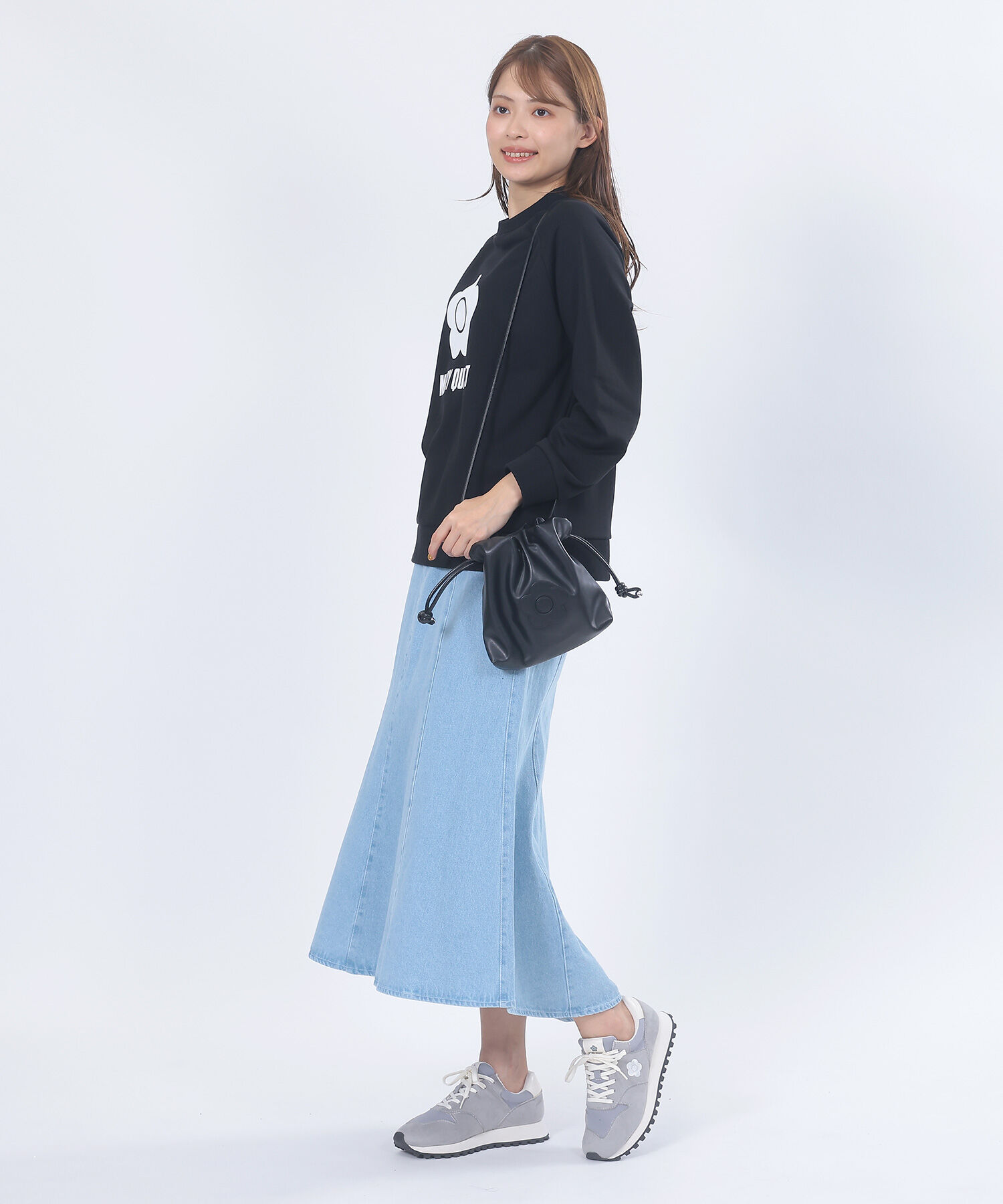 MARY QUANT「デイジーエンブロコンビ スニーカー」|スニーカー|