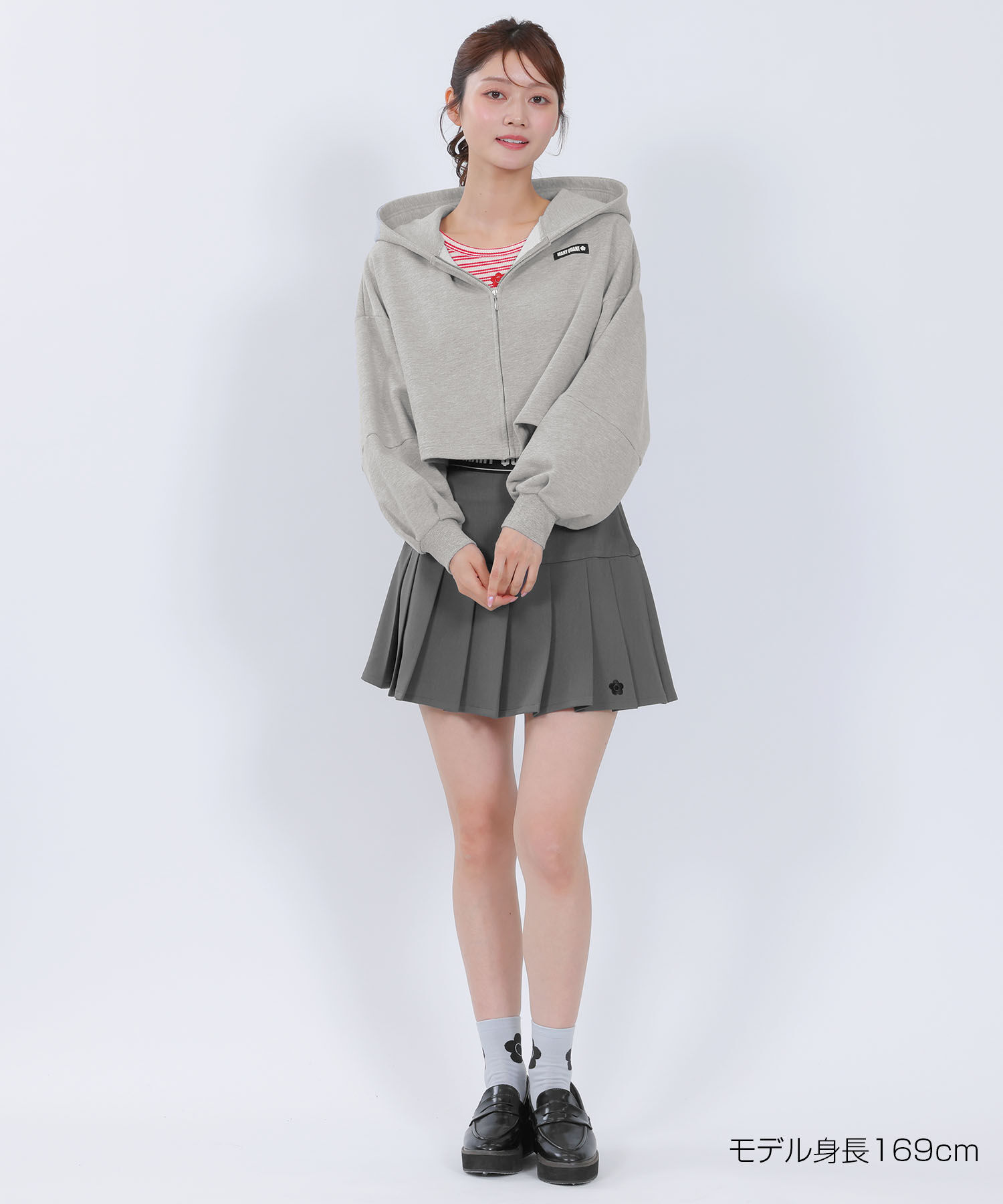 MARY QUANT「ロゴタグスウェット パーカ」|パーカー|