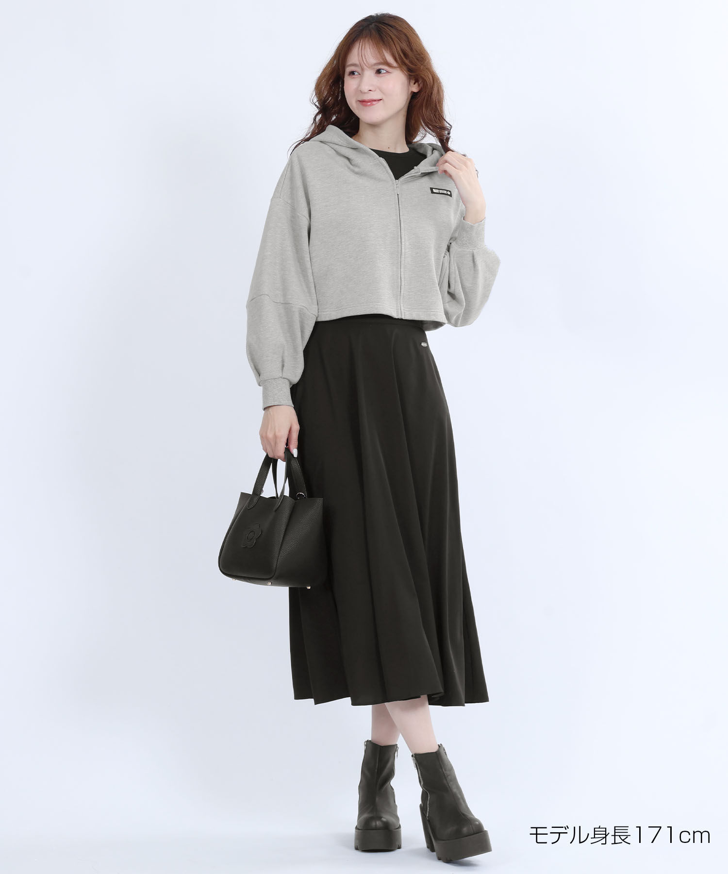 MARY QUANT「ロゴタグスウェット パーカ」|パーカー|