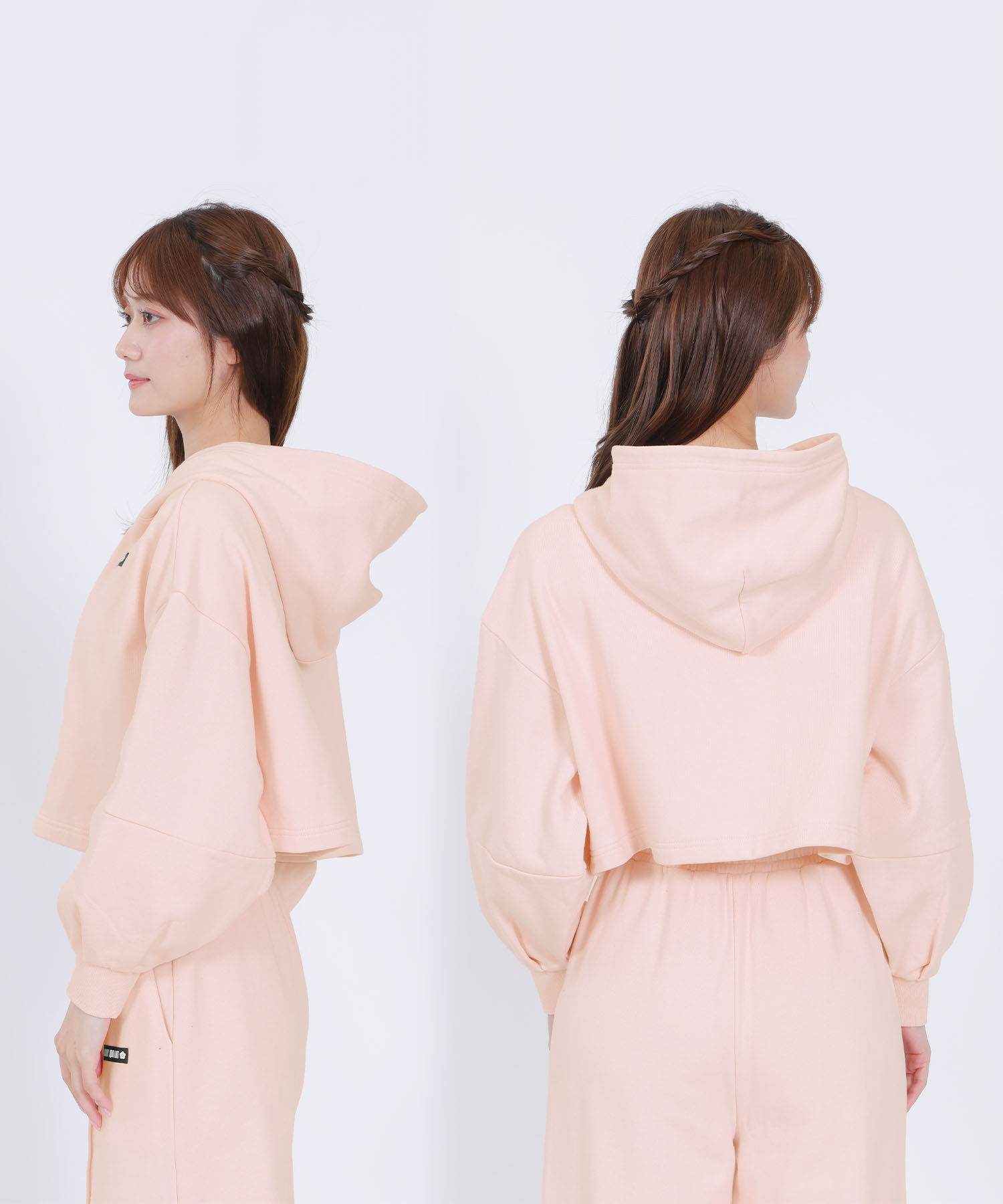 MARY QUANT「ロゴタグスウェット パーカ」|パーカー|