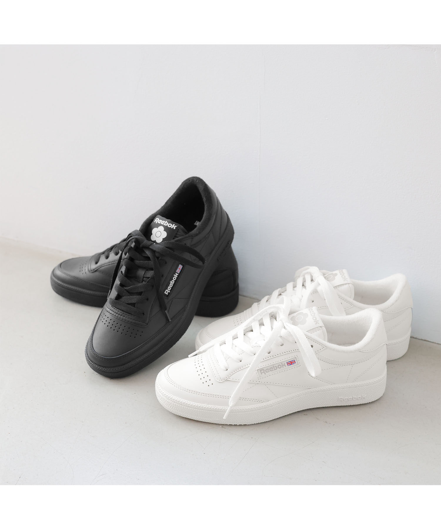 MARY QUANT「CLUB C 85 VINTAGE MQ スニーカー」|スニーカー|