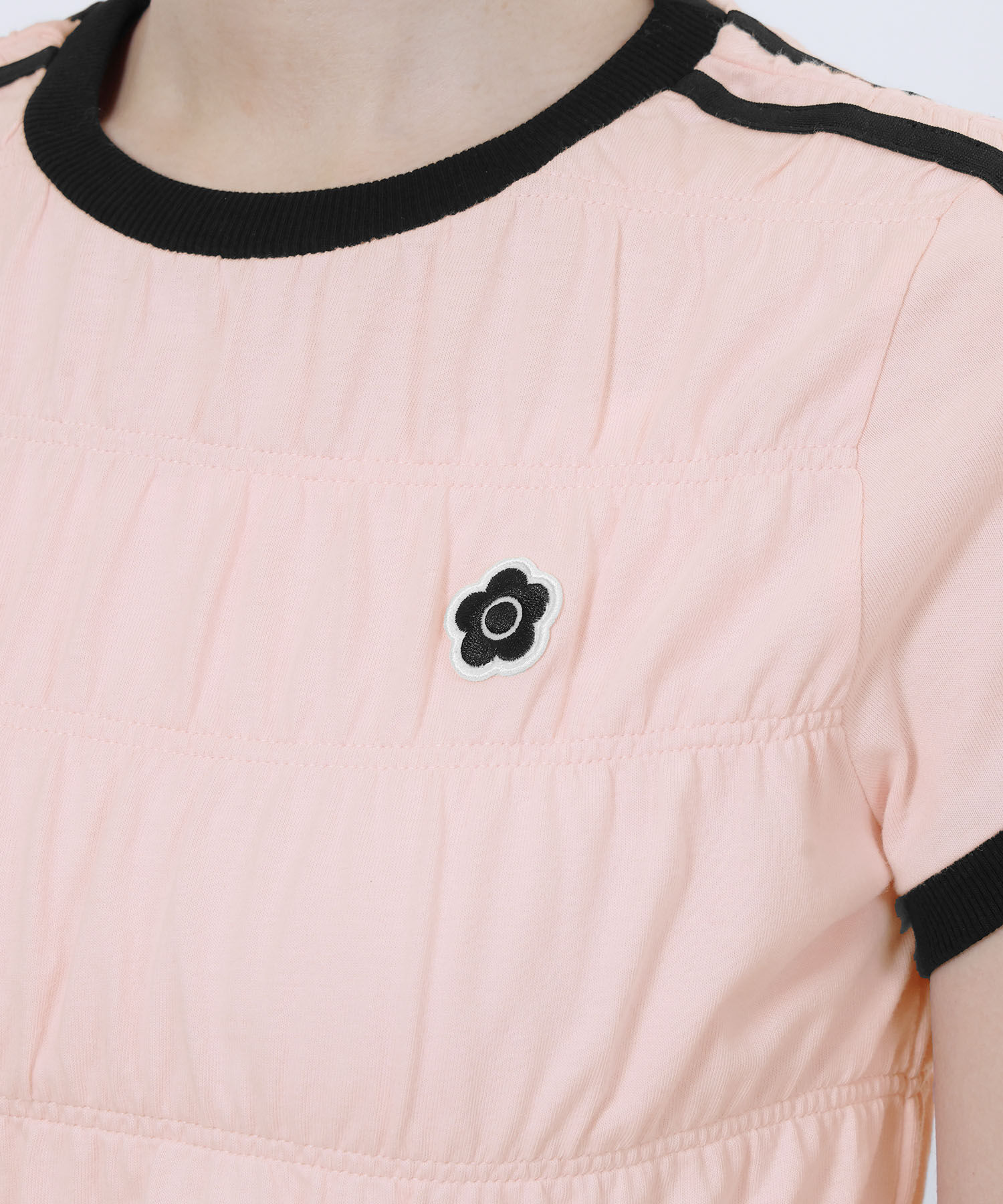 MARY QUANT「バイカラーシャーリング Tシャツ」|Tシャツ・カットソー|