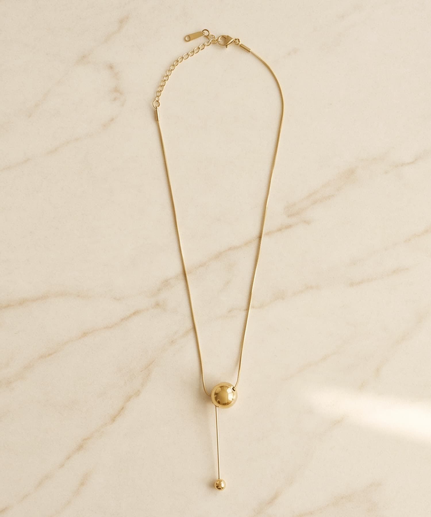 STYLE DELI「【DELI by】ビッグボールチェーンネックレス」|ネックレス|