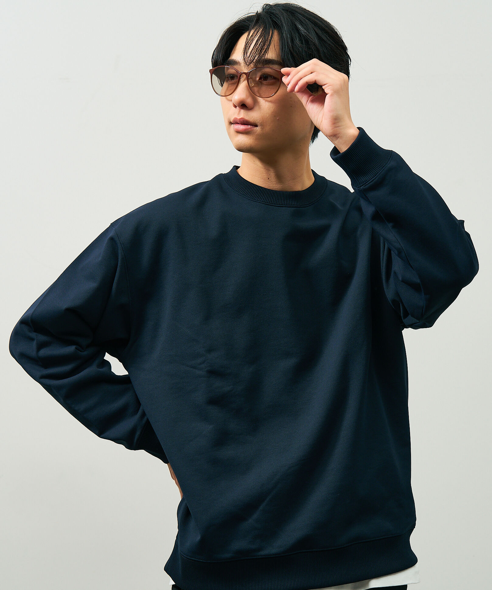  「SUNCUTGlasses/UV100%CUT ボストン型  軽量 ズレ落ち防止 サングラス｜Zoff SMART Skinny」|サングラス|