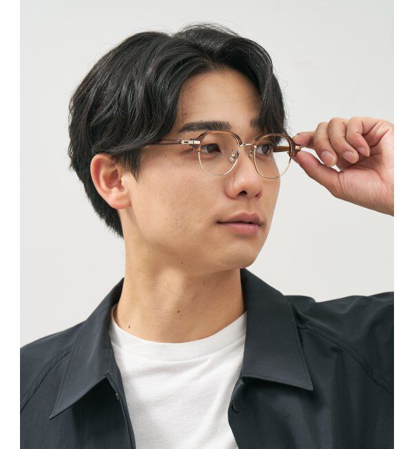  「ウェリントン型 メガネ│ブロー レトロ｜ レンズ交換券付」|メガネ|