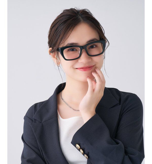  「ウェリントン型 メガネ | 軽量｜伊達メガネ 度付きメガネ｜ユニセックス｜読書 ビジネス   レンズ交換券付」|メガネ|