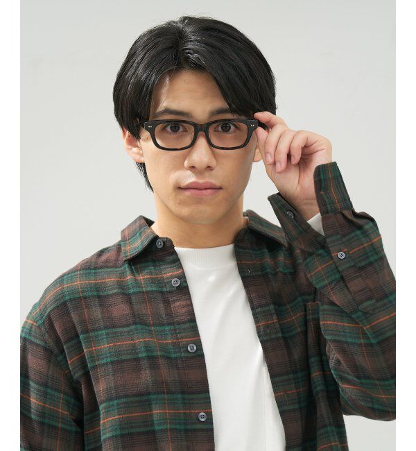  「ウェリントン型 メガネ | 軽量｜伊達メガネ 度付きメガネ｜ユニセックス｜読書 ビジネス   レンズ交換券付」|メガネ|