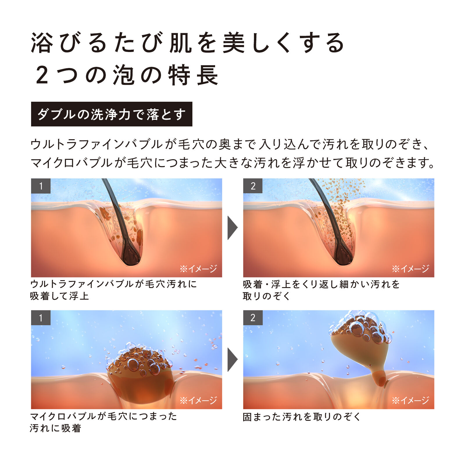 ReFa「リファファインバブルダイア150（ホワイト）」|入浴剤・バスグッズ|