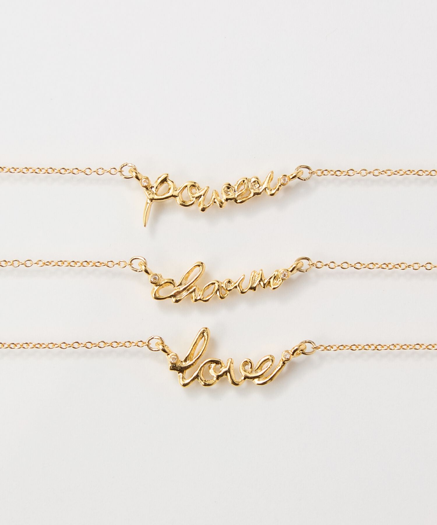 Phoebe「ラッキーレターブレスレット(ラブ)」|ブレスレット・バングル|