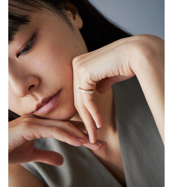 Jouete「ピンキーリング ジルコニア」|リング|