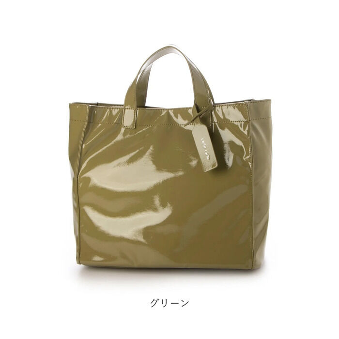 cache cache「cachecache カシュカシュ トートバッグ エナメル 通販 トートバック トート」|ショルダー・メッセンジャー|