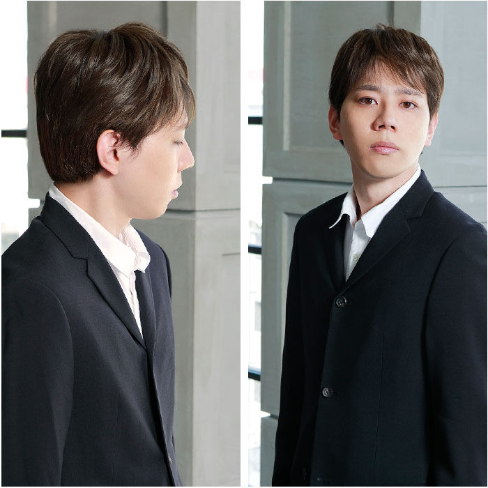 BACKYARD FAMILY「プリシラ prisila ウィッグ ストレートショート メンズ GB-21 通販 男性用部分かつら」|ヘアスタイリング|