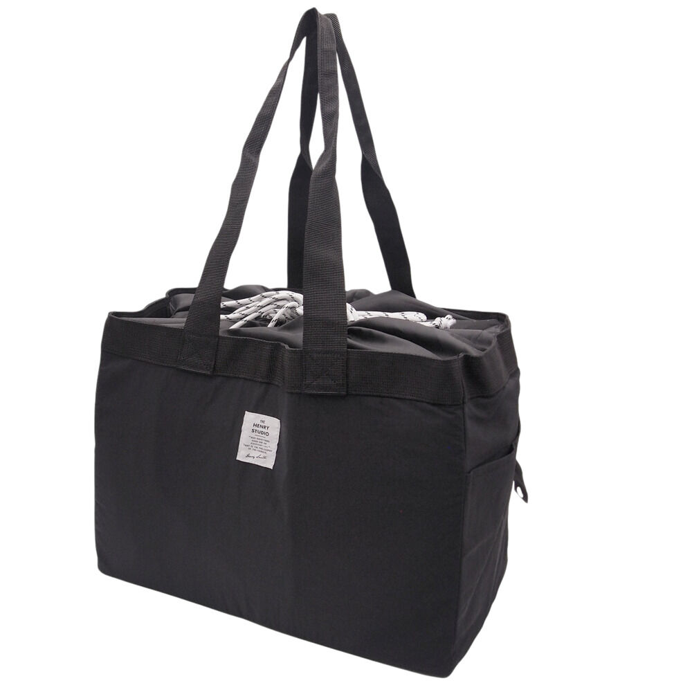 BACKYARD FAMILY「エコバッグ レジカゴ 保冷 通販 ヘンリースタジオ ショッピングバッグ レジカゴ用保冷バッグ」|エコバッグ|ブラック1