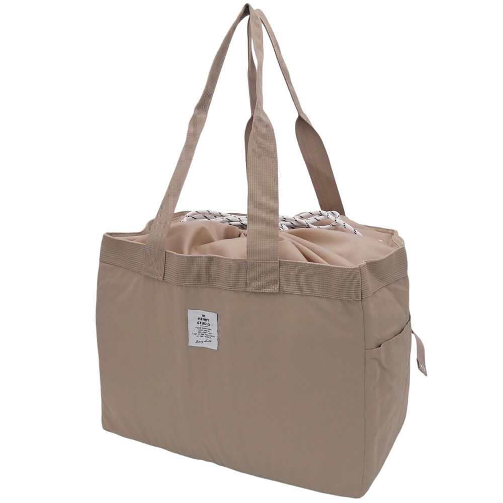 BACKYARD FAMILY「エコバッグ レジカゴ 保冷 通販 ヘンリースタジオ ショッピングバッグ レジカゴ用保冷バッグ」|エコバッグ|ベージュ1