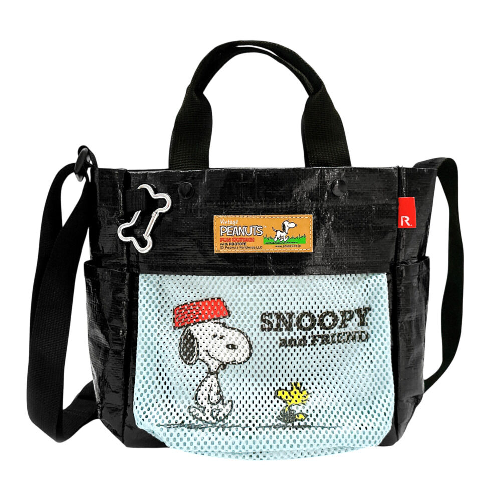ROOTOTE「ルートート スヌーピー ROOTOTE 8508 通販 トートバッグ ショルダーバッグ 2way」|トートバッグ|ブラック1