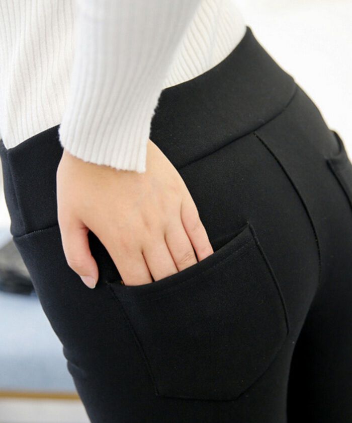 BACKYARD FAMILY「レギンスパンツ スキニーパンツ 通販 細見え レギンス パンツ 極細 スキニー レディース 黒」|レギンス・スパッツ|