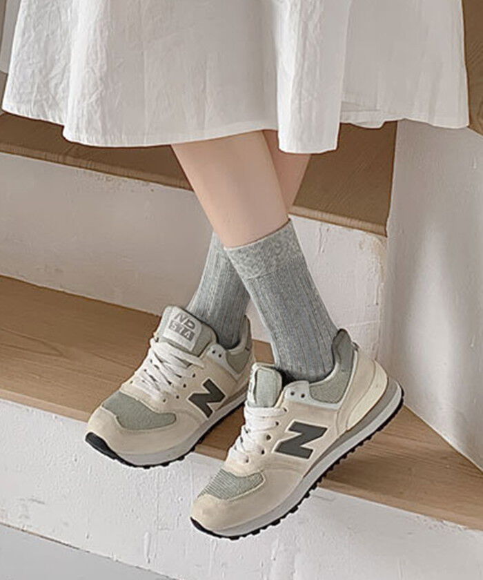 BACKYARD FAMILY「ソックス リブ 通販 リブソックス 靴下 クルーソックス クルー丈ソックス くつ下 くつした」|ソックス|