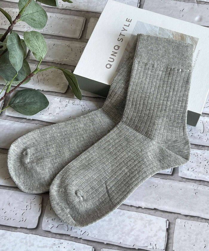 BACKYARD FAMILY「ソックス リブ 通販 リブソックス 靴下 クルーソックス クルー丈ソックス くつ下 くつした」|ソックス|