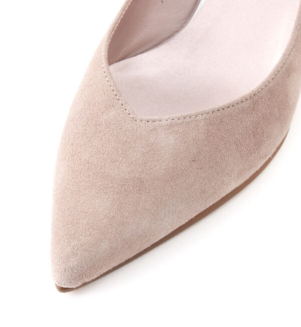 銀座かねまつ「LSDT2101SUEGRE 【防水】【本革】アクアベルパンプス」|パンプス|