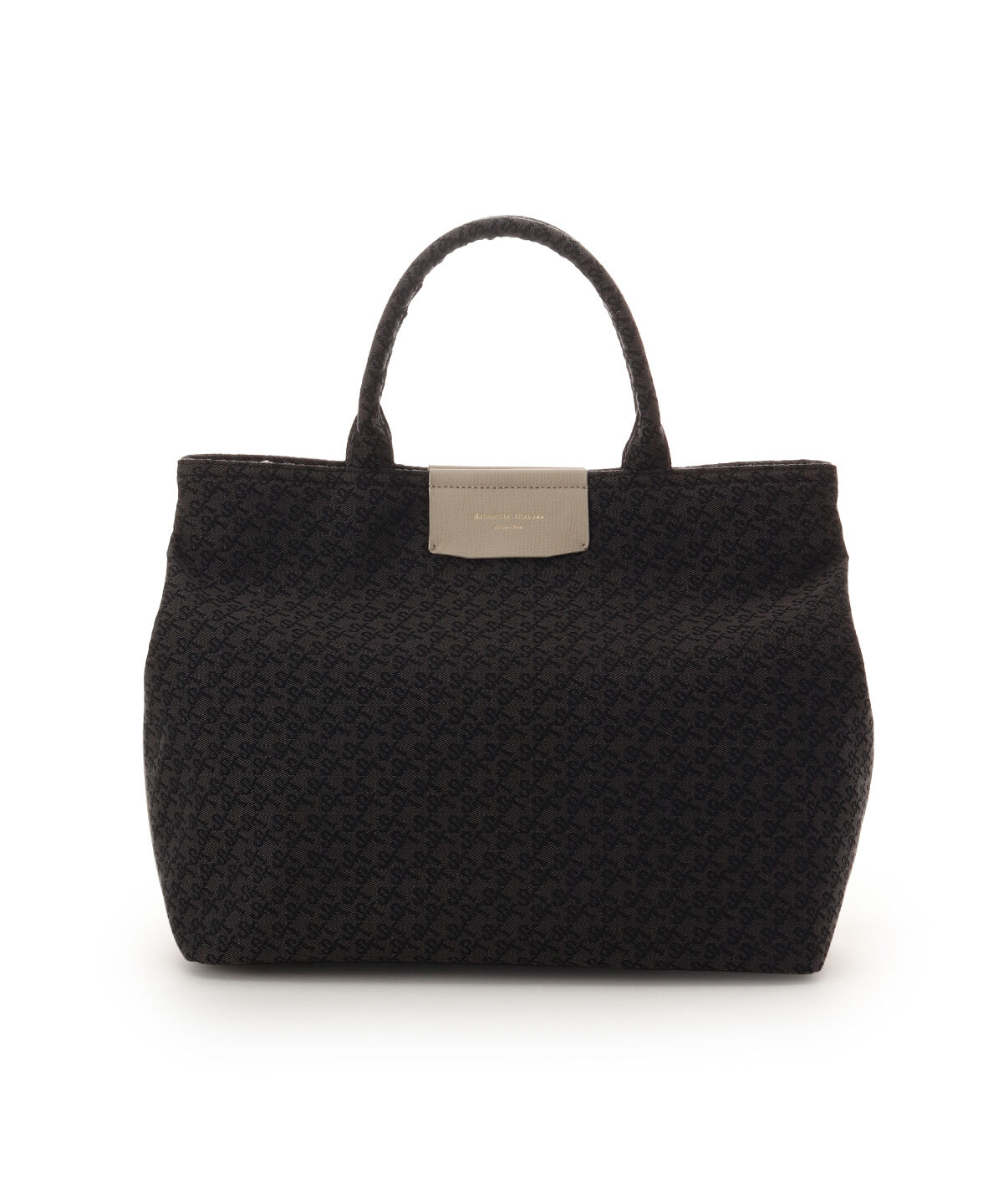 Samantha Thavasa「ST Jacquard ハンドバッグ」|ハンドバッグ|ベージュ