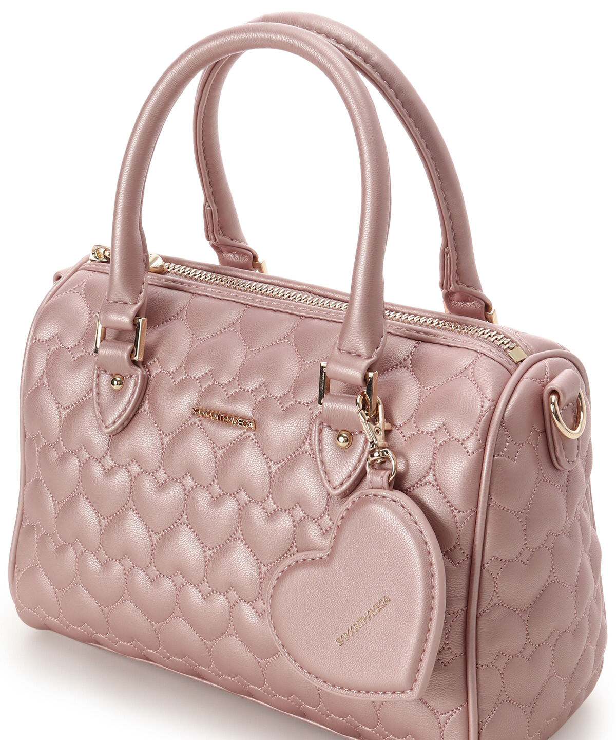 Samantha Vega「■ｵﾝﾗｲﾝｼｮｯﾌﾟ&一部店舗限定■ｴﾀｰﾅﾙﾊｰﾄｷﾙﾄﾐﾆﾎﾞ」|ボストンバッグ|