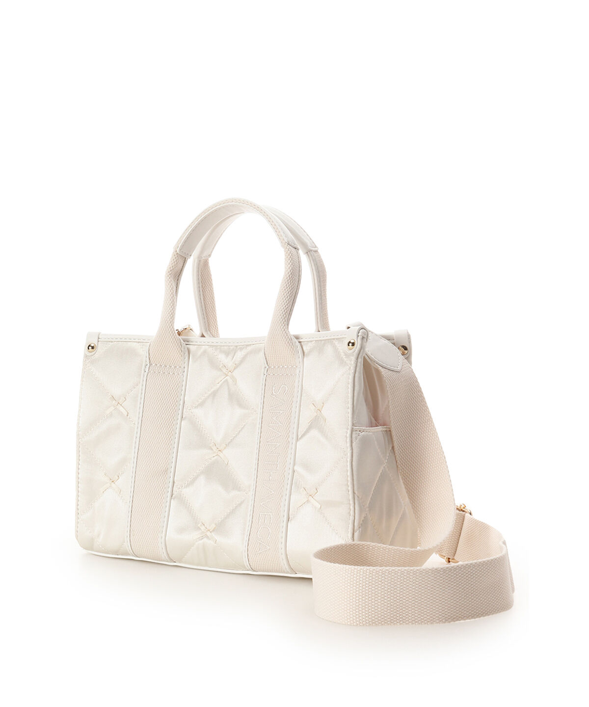 Samantha Vega「ロゴテープリボン　ハンドバッグ」|ハンドバッグ|