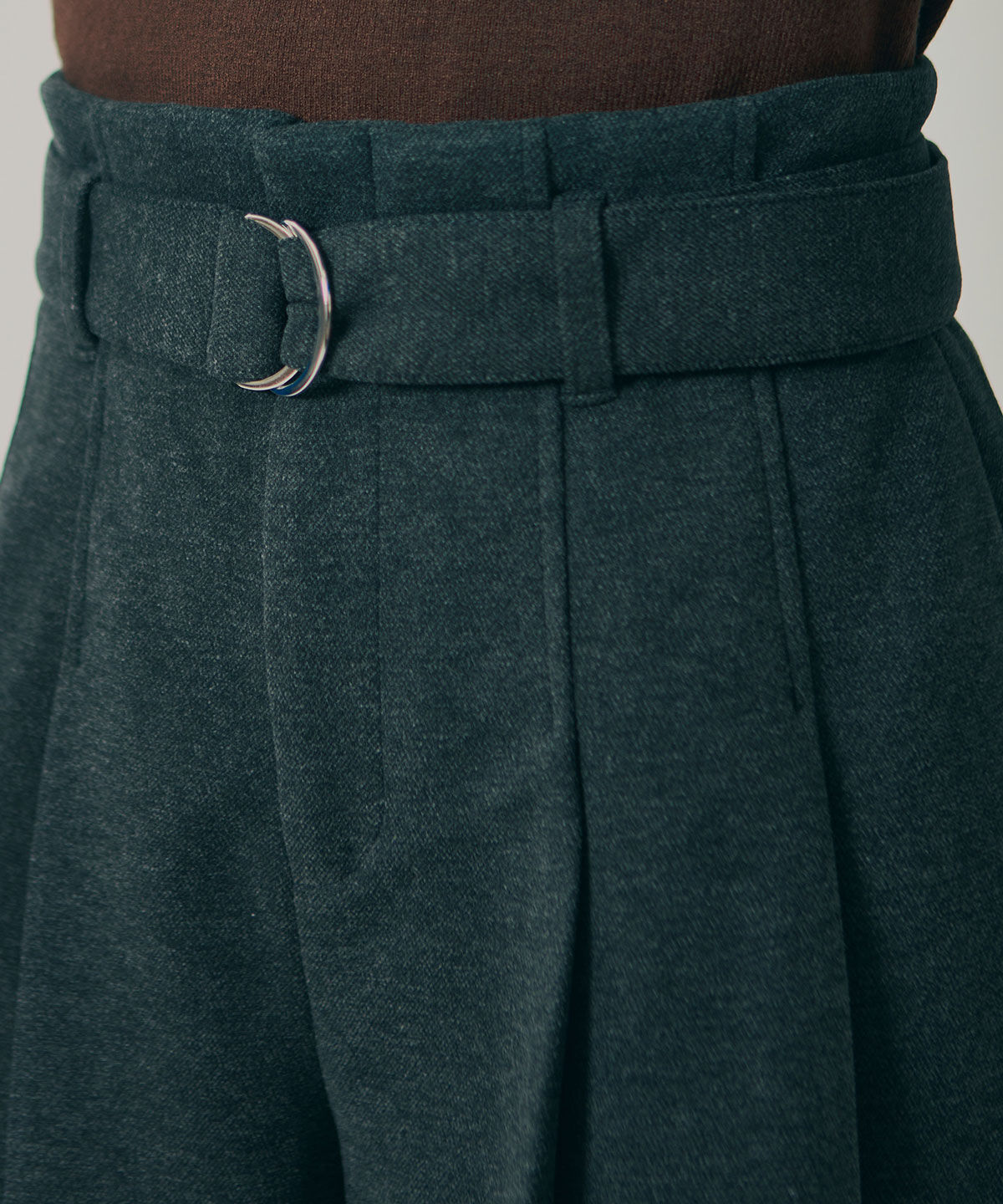 REDYAZEL「ウールライクタックショートパンツ」|キュロット|