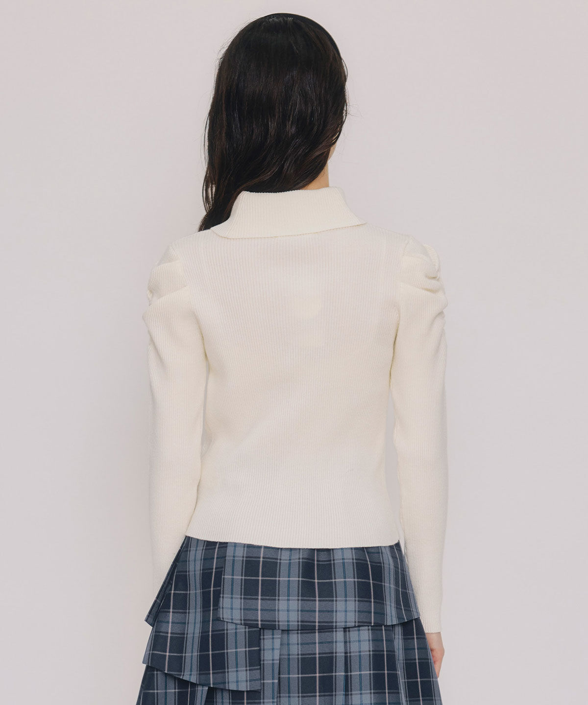 REDYAZEL「ラメタートルニットプルオーバー」|ニット・セーター|