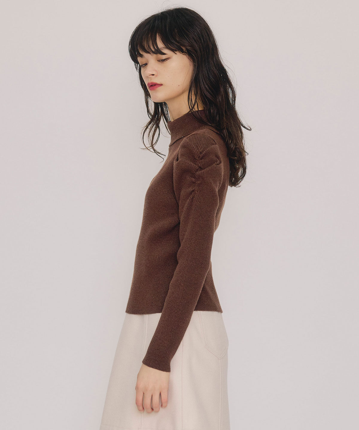 REDYAZEL「ラメタートルニットプルオーバー」|ニット・セーター|