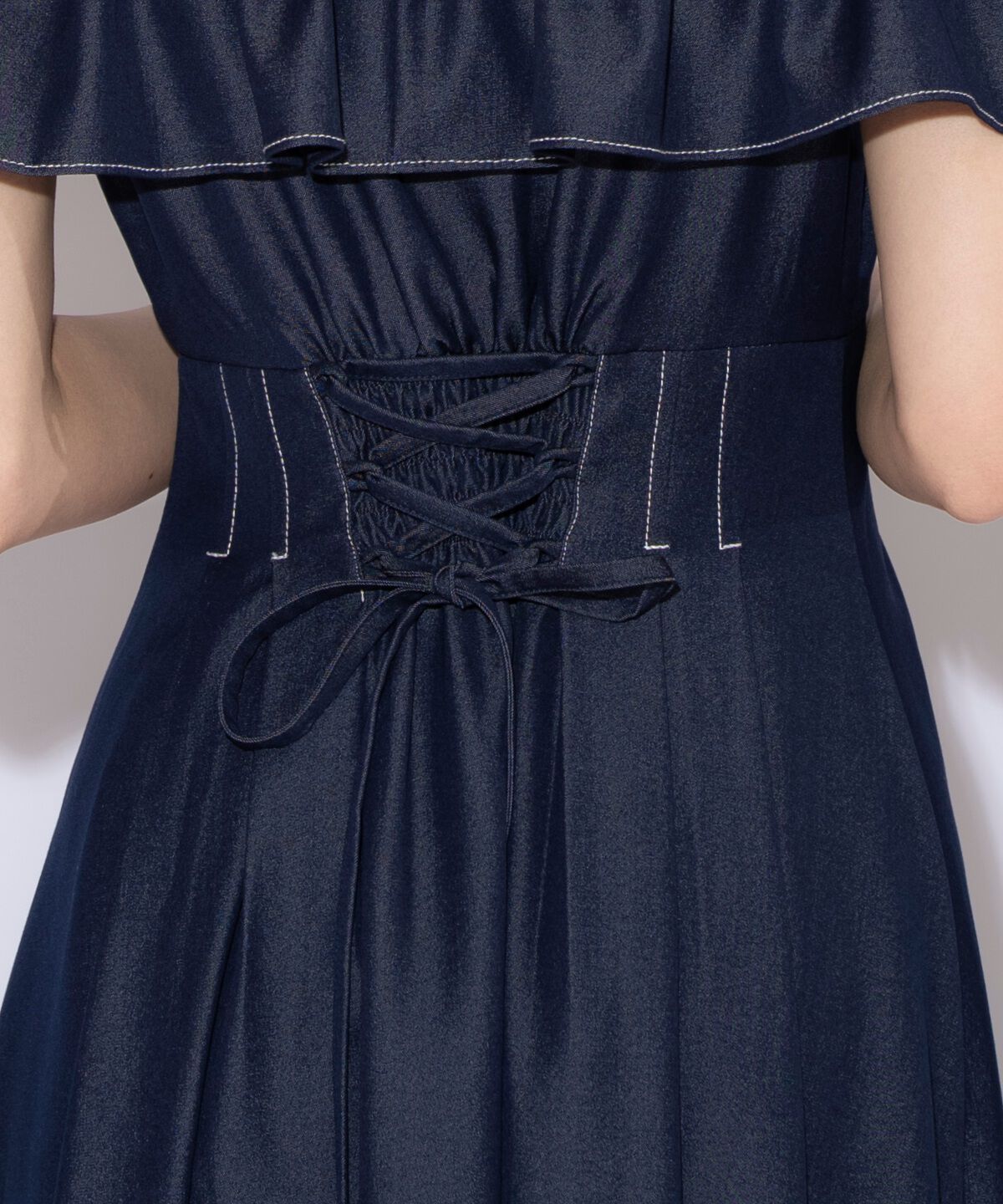 WILLSELECTION「２WAYスリーブストライプシャツワンピース」|ワンピース|