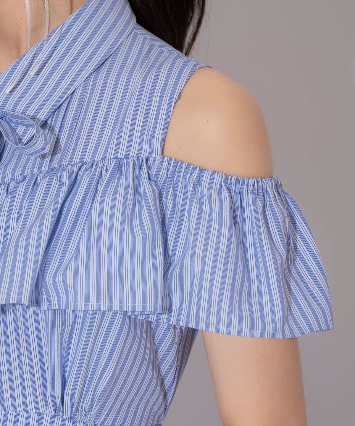 WILLSELECTION「２WAYスリーブストライプシャツワンピース」|ワンピース|