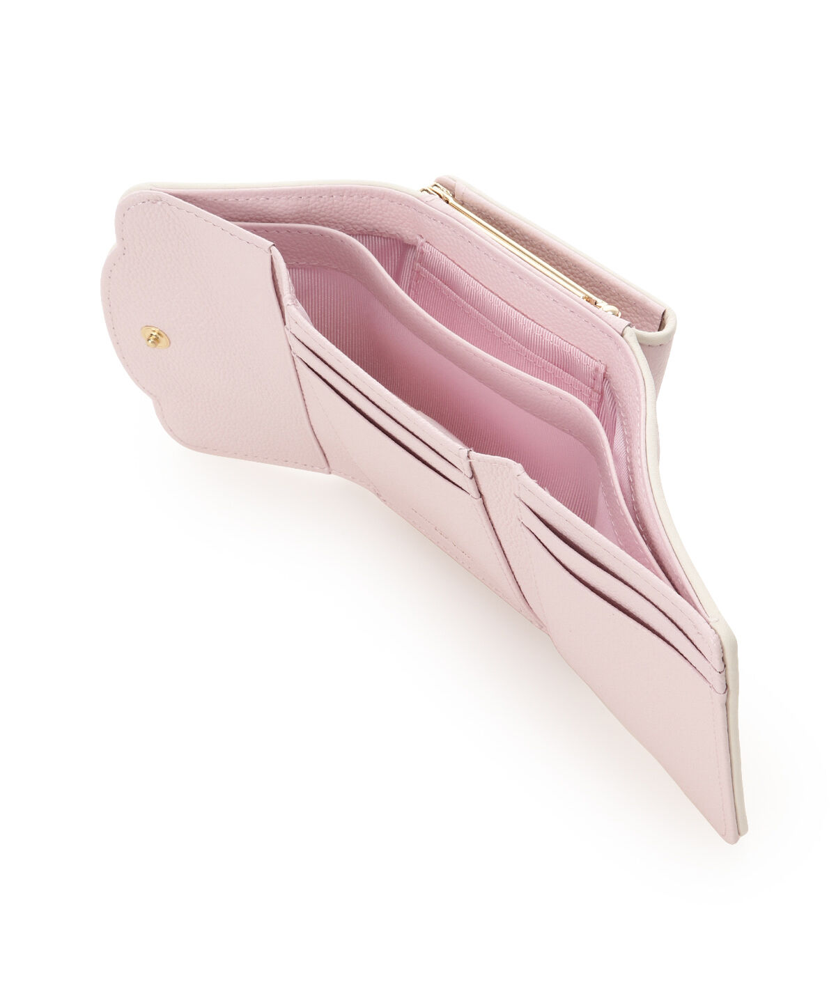 Samantha Thavasa Petit Choice「フープラインビジュー 折財布」|財布|