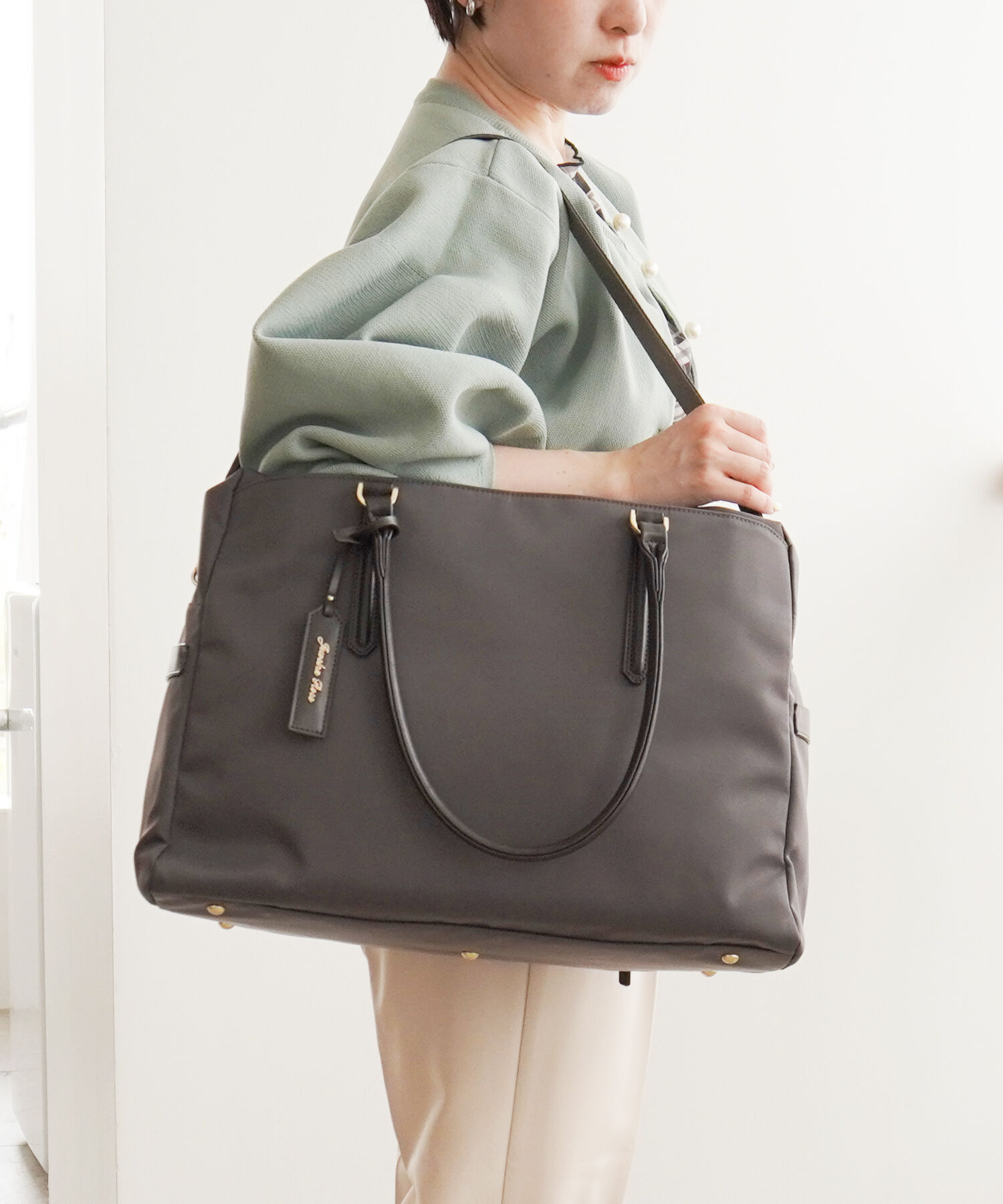 Jewelna Rose「Jewelna Rose グレタ ナイロンボストンバッグ 16182」|ショルダー・メッセンジャー|