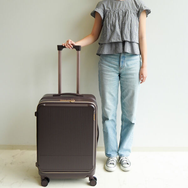 Jewelna Rose「Jewelna Rose エルダートローリー カップホルダー付 51/63リットル 05402」|キャリーケース|