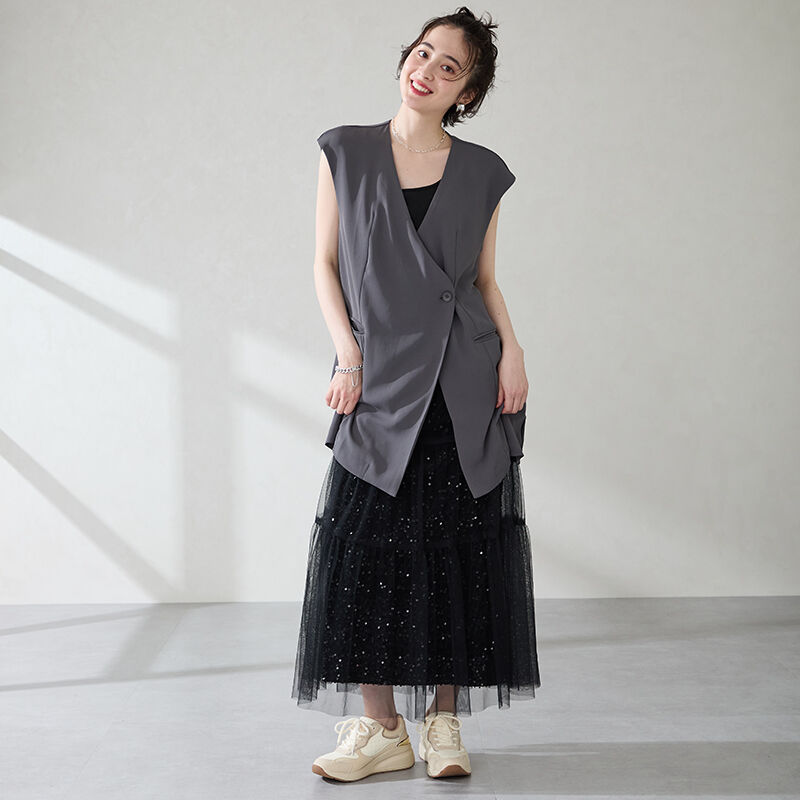 ORiental TRaffic「キルティング&times;グリッタースニーカー/OT3770」|スニーカー|