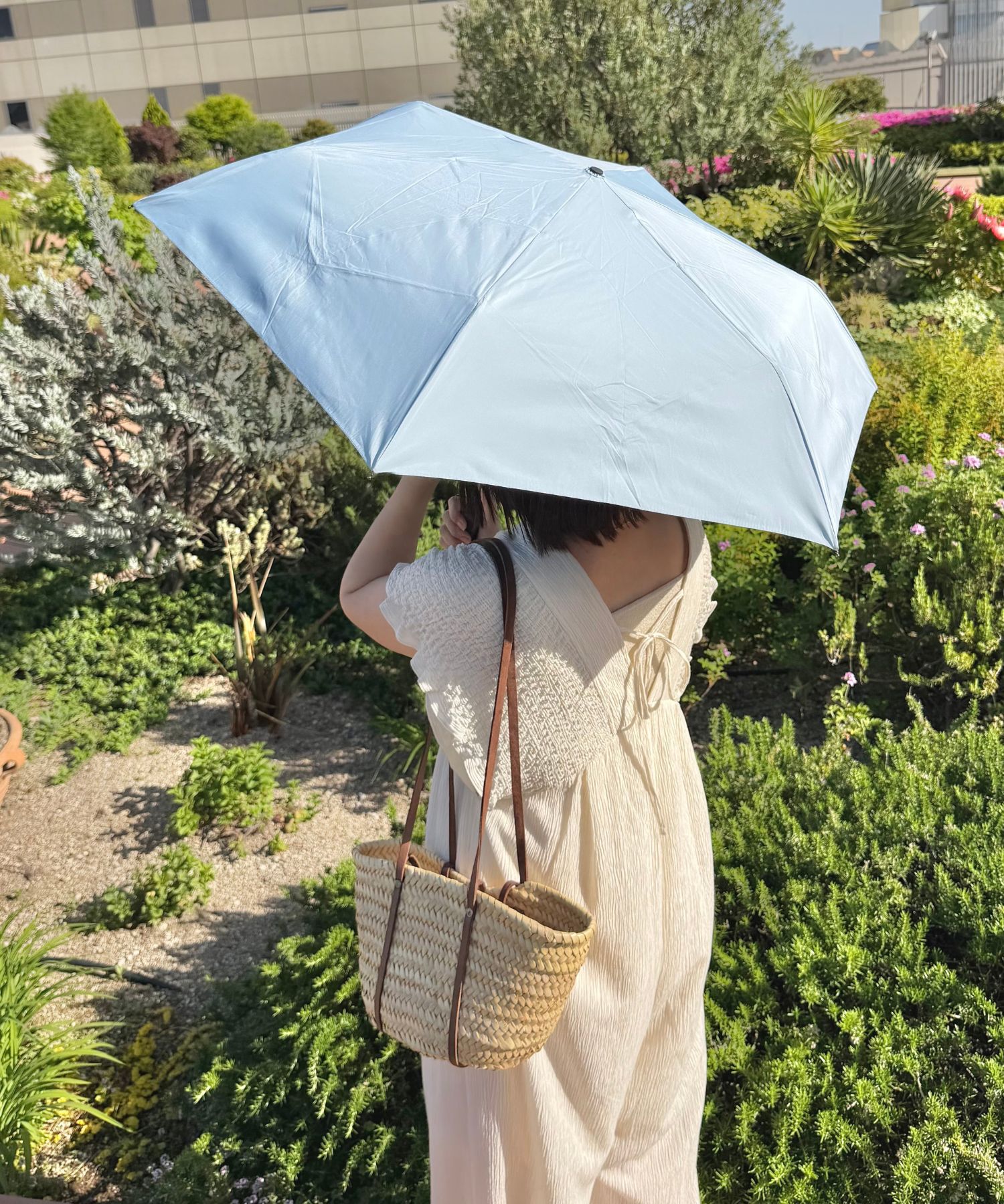 ORiental TRaffic「●2026春夏新作●自動開閉式折りたたみ日傘/G-0601」|傘|BLUE