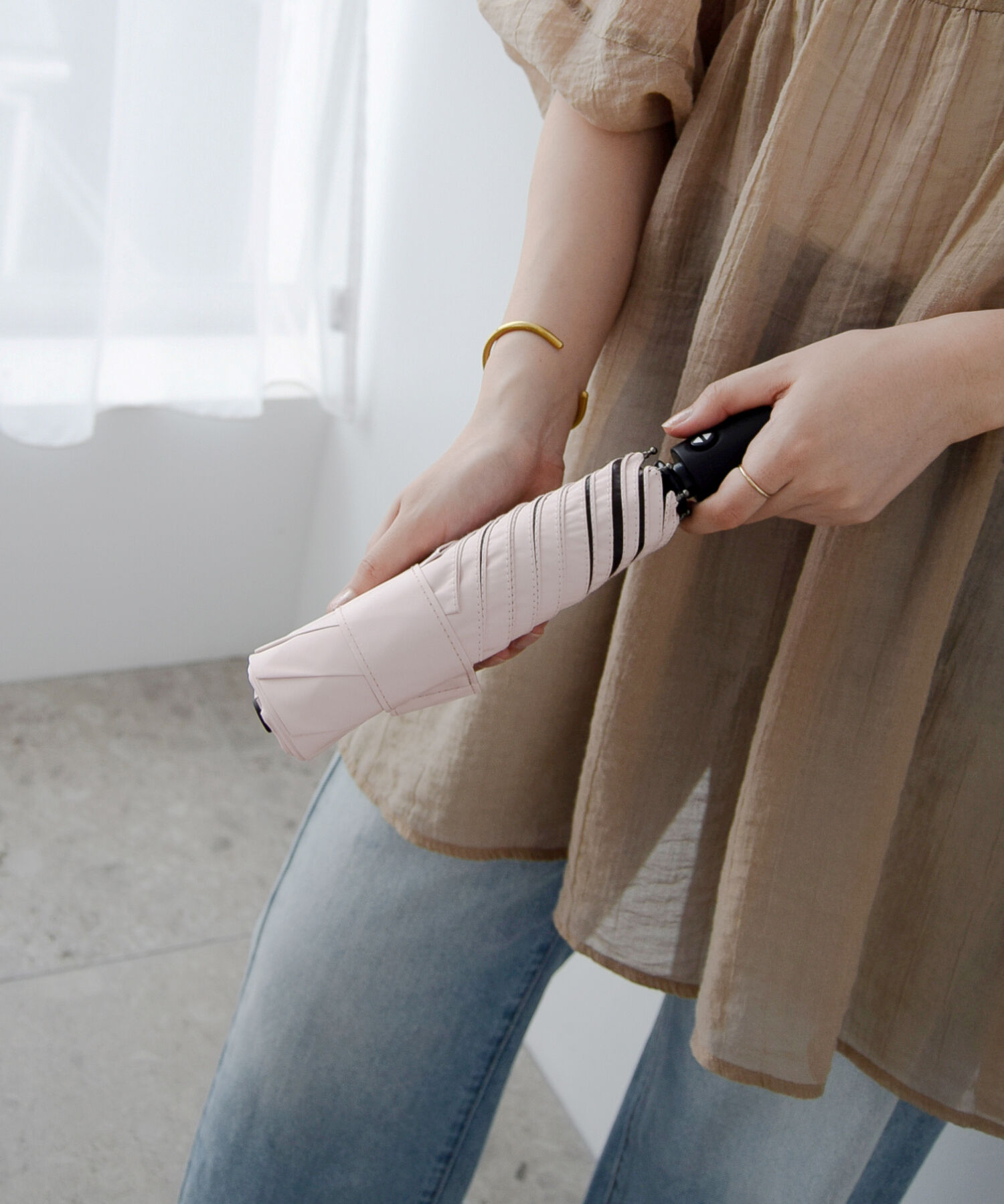 ORiental TRaffic「●2026春夏新作●自動開閉式折りたたみ日傘/G-0601」|傘|