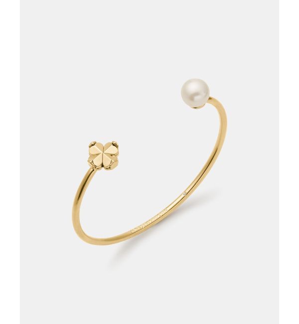 kate spade new york「スペード フラワー パール カフ」|ブレスレット・バングル|