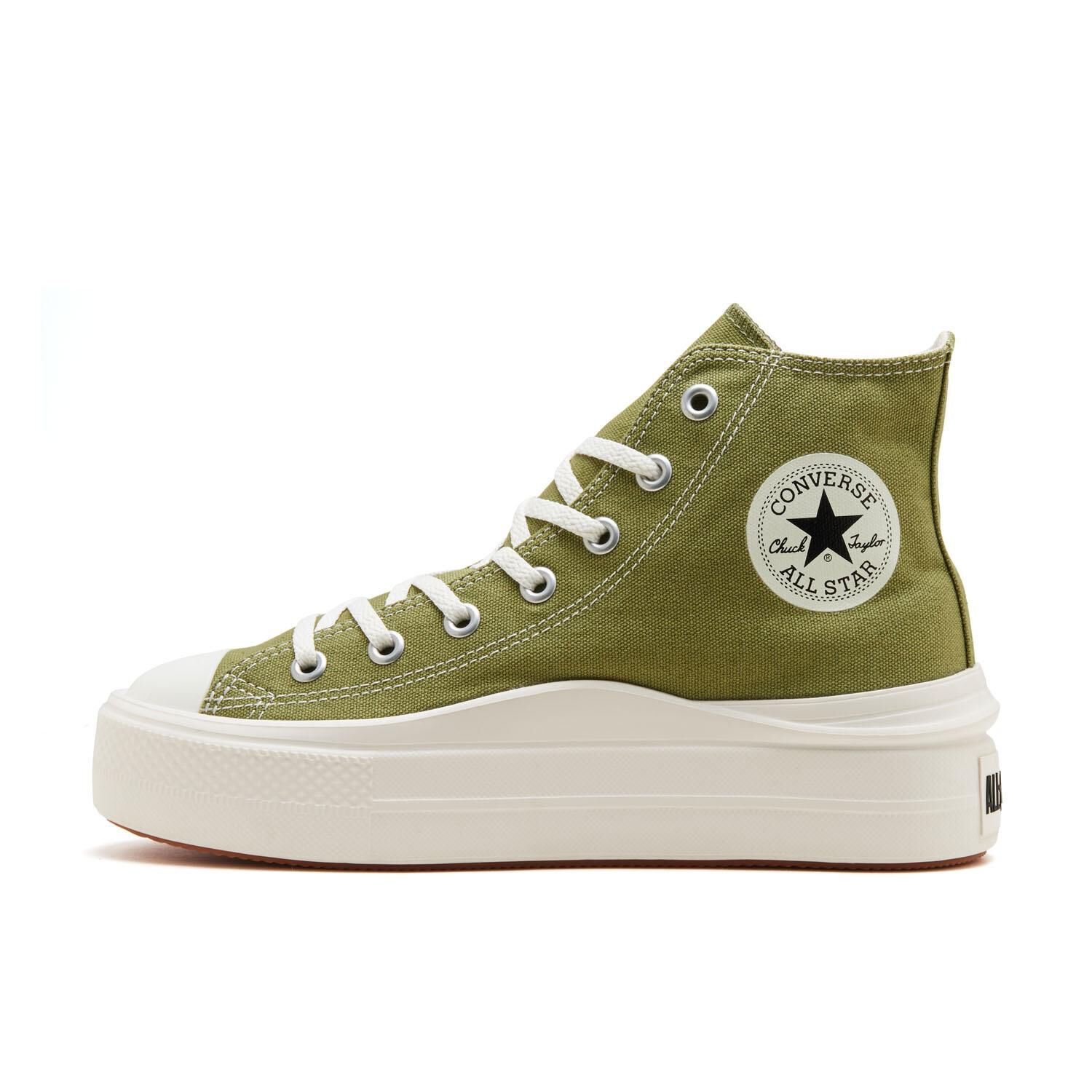 CONVERSE「【CONVERSE】AS LIGHT PLTS II HI」|スニーカー|カーキ