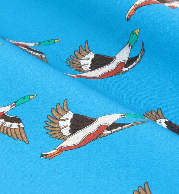 UNITED ARROWS「＜Dieffe Kinloch＞Flock of ducks ハンカチ」|ハンカチ|