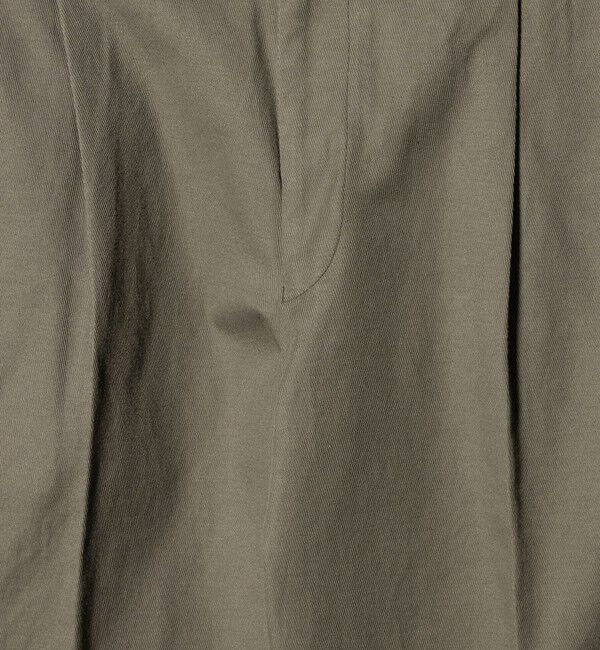 UNITED ARROWS「ツイル カルゼ ２プリーツ キャロット パンツ」|チノ|