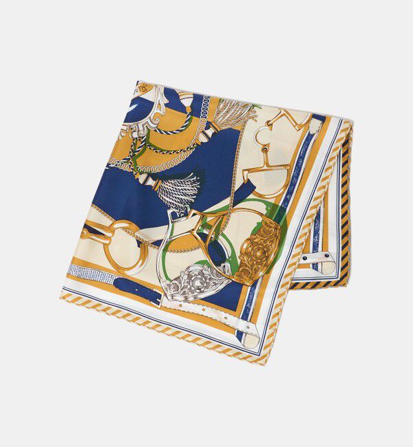 UNITED ARROWS「＜manipuri＞SILK 65&times;65 スカーフ 26SS」|バンダナ・スカーフ|