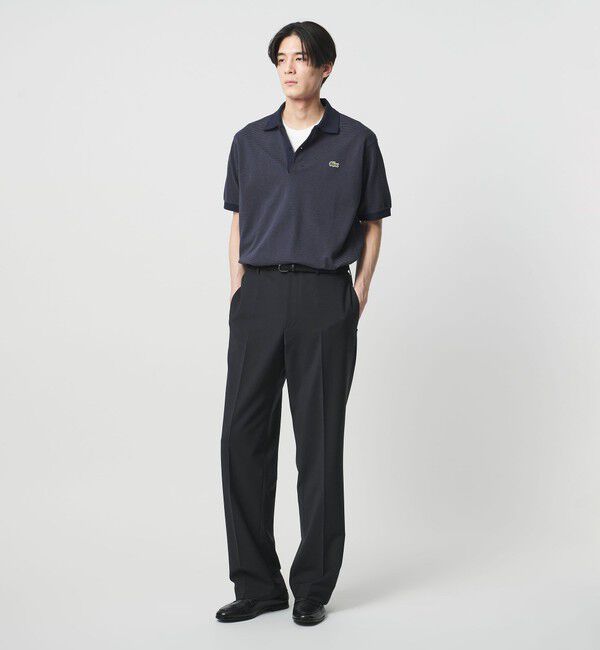 UNITED ARROWS「【別注】＜LACOSTE＞ボーダー スキッパー ポロシャツ」|ポロシャツ|