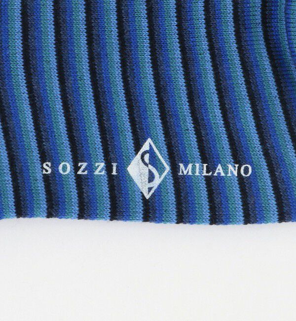 UNITED ARROWS「＜SOZZI＞カラーボーダー ソックス」|ソックス|