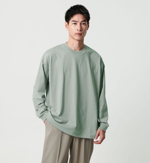 UNITED ARROWS green label relaxing「【WEB限定】デイリールーズ Tシャツ -吸水速乾・抗菌-」|Tシャツ・カットソー|LIME