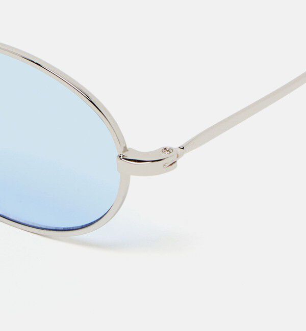 UNITED ARROWS green label relaxing「GLR オーバル メタルフレーム ファッション用グラス」|メガネ|