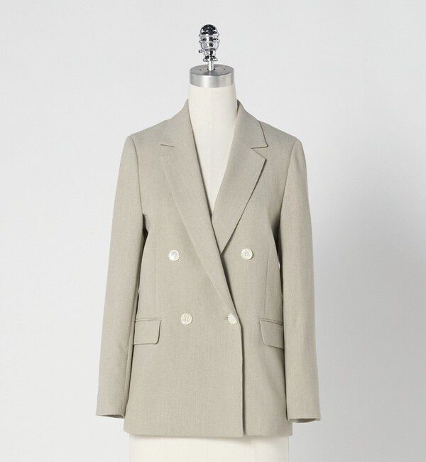 UNITED ARROWS green label relaxing「［size SHORTあり］Greed グリード メランジ ダブル ジャケット」|テーラードジャケット|