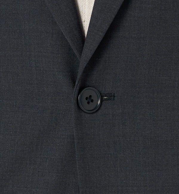 UNITED ARROWS green label relaxing「A+ TWPU トロピカル無地 2B スリム セットアップ ジャケット -ウォッシャブル・ストレッチ-」|スーツ|