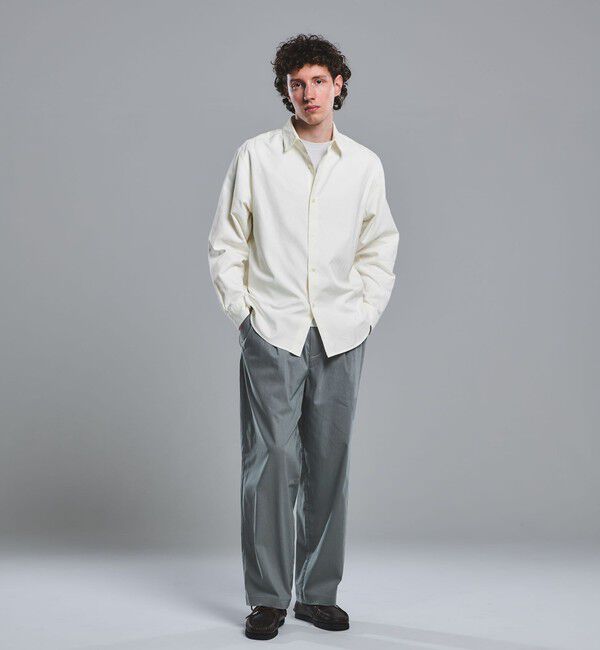 UNITED ARROWS green label relaxing「リネンミックス W4 ワイド イージーパンツ -ストレッチ-」|その他|