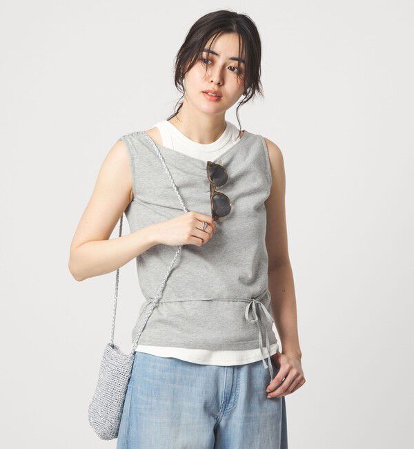 UNITED ARROWS green label relaxing「【別注】＜Plus by ONIT＞ワンショルダー トップス」|Tシャツ・カットソー|